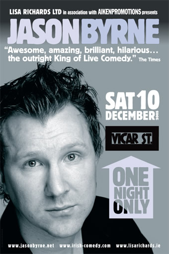 JASON BYRNE poster