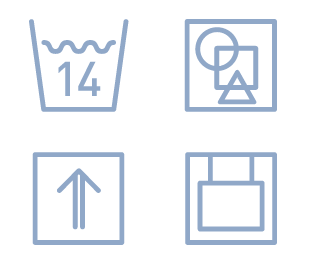 launderette gallery care icons