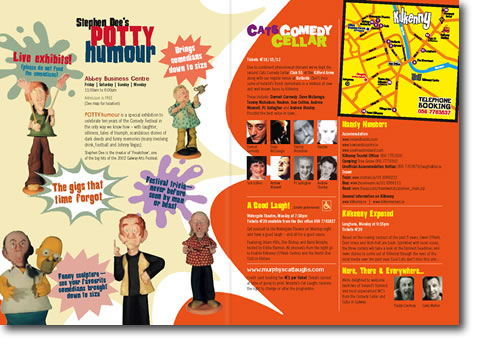 The Murphy's Cat Laughs Comedy Festival Brochure 2004