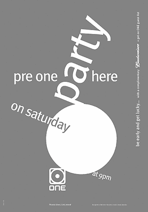 Pre-party shell poster