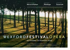 design for wexford festival opera poster