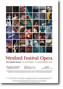 Wexford Festival Opera poster 2001